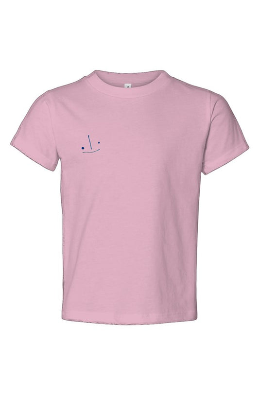 Kid&amp;#39;s T-shirt with Blue Stitch