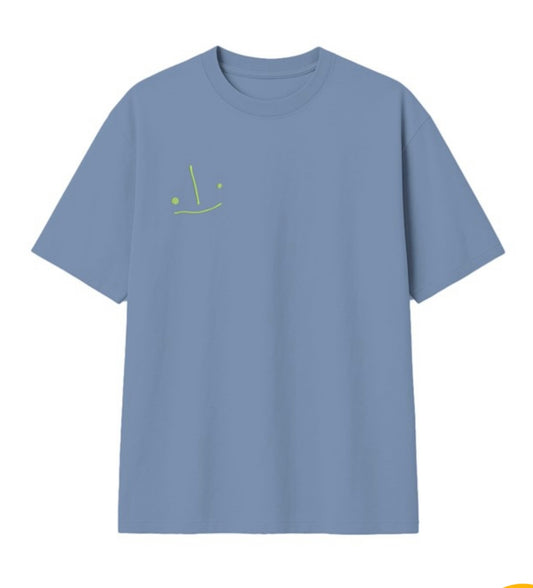Men’s Washed Denim Green Stitch